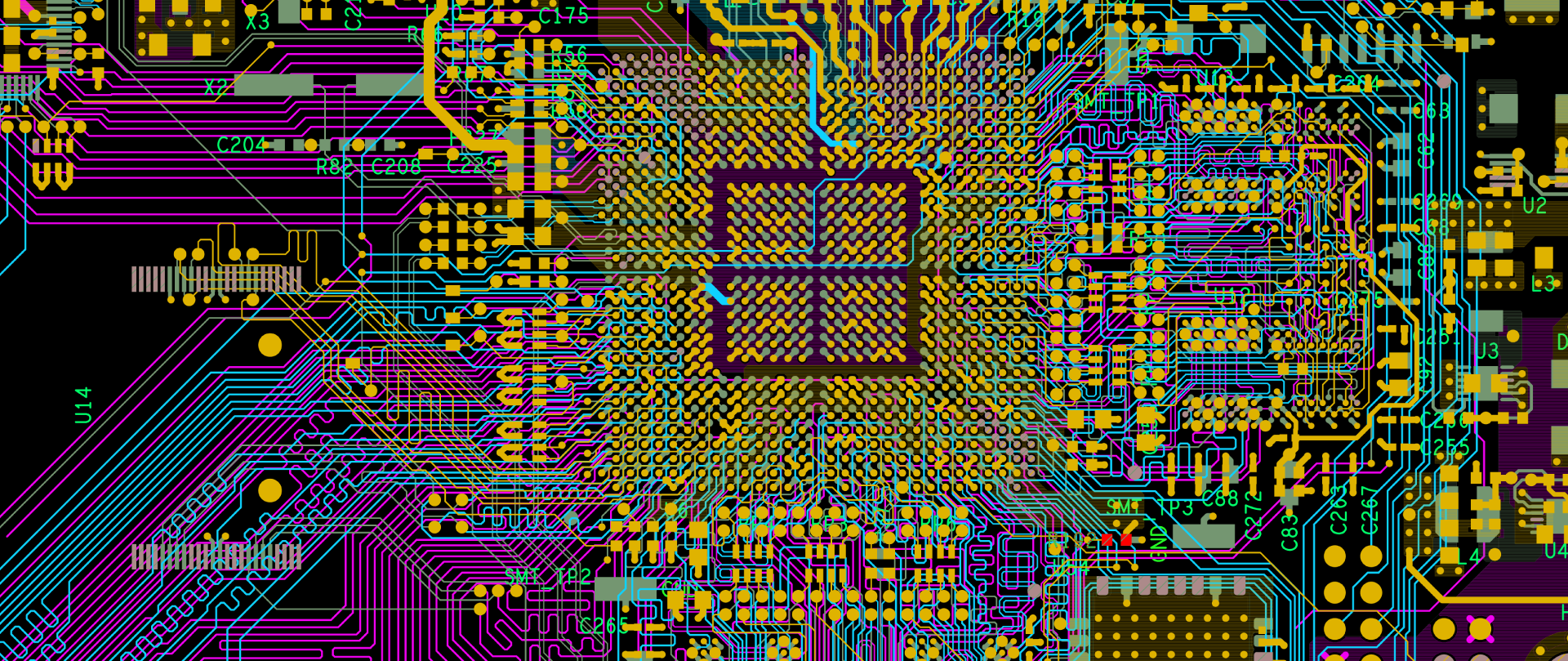 PCB layout design